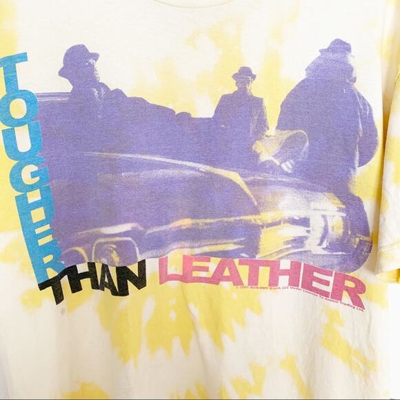 Run DMC Tougher Than Leather Tie Dye Tee 2007 X Large - Picture 8 of 8